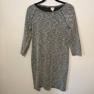 Target Merona gray sweater dress size medium